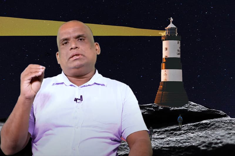 පන්සල් ලයිට්හවුස්කරණය කරන රනිල් - (මහේෂ් හපුගොඩ ගේ වීඩියෝවක්)