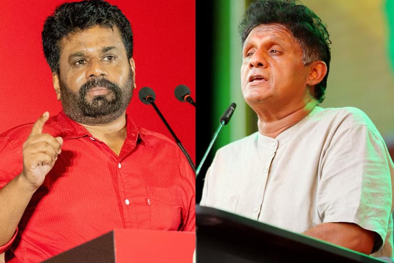 සජිත් - අනුර විවාදයට 'බාලගිරි දෝෂය' ද? පක්ෂ දෙක ම 'කඹ අදින්නේ' ඇයි?