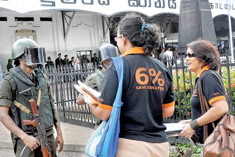 අධ්‍යාපනයට 6%ක් ප්‍රතිපාදන වෙන් කරන්න ආව අය දැන් කරන්නෙ වෙන වැඩක් | Chandana Sirimalwatte