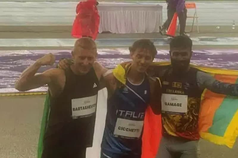 නුවන් ඉන්දිකට ලෝකඩ පදක්කමක්