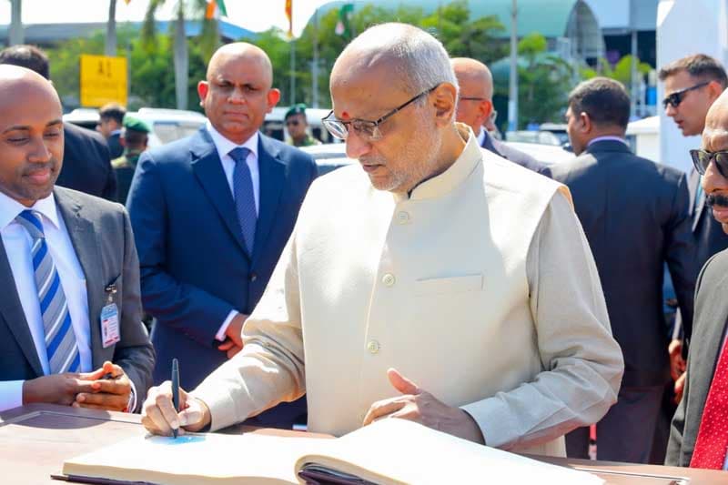 ඉන්දීය උප ජනාධිපති ලංකාවට ආවේ ඇයි?