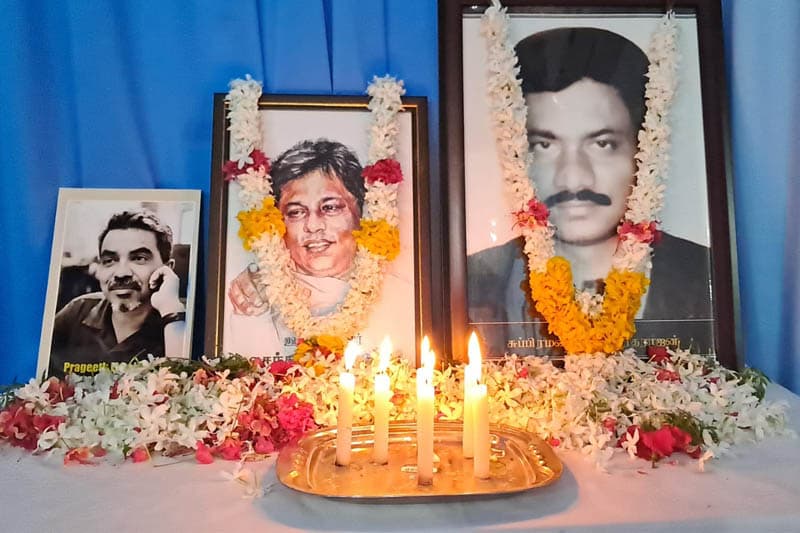 ‘රටම කලුවරේ’ මුලතිව් මාධ්‍යවේදීහු කළු ජනවාරිය සමරති