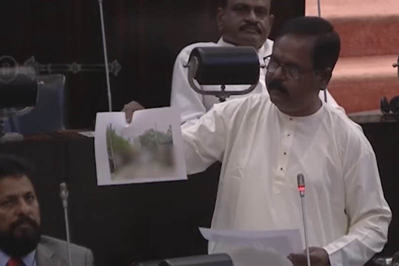 යුද්ධයෙන් පසු විනාශ කළ සිද්ධස්ථාන දෙකක විස්තර පාර්ලිමේන්තුවට