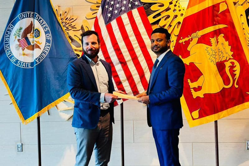 සජබ මන්ත්‍රී කාවින්ද ට්‍රම්ප්ට ස්තුති කරයි