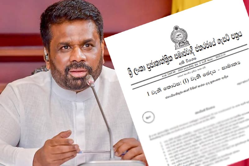 Rebuilding Sri Lanka ජනාධිපති කාර්ය සාධක බලකාය පිහිටුවයි