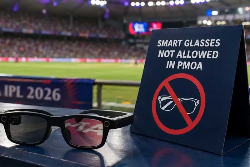 IPL තරගාවලියේ දී ‘ස්මාර්ට් අව් කණ්ණාඩි’සහ ‘ස්මාර්ට් ගොගල්ස්’ භාවිතයට තහංචි වැටුණු බරපතල හේතු