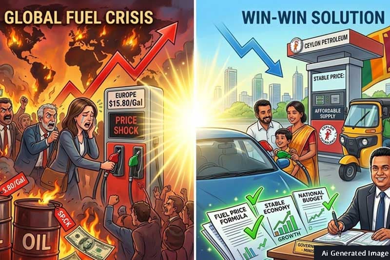 ඉන්ධන මිලේ වැඩිවීම ; රැවුලයි - කැඳයි දෙකම බේරාගන්න හැටි ! - ආචාර්ය නිශාන් ද මෙල්