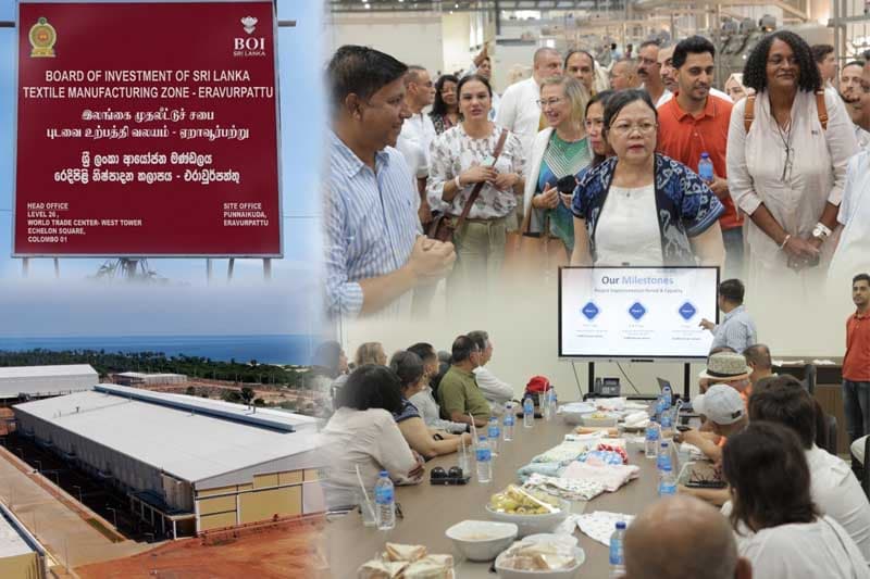 නැගෙනහිර කාර්මික පිබිදීමට විදෙස් රාජ්‍යතාන්ත්‍රිකයින්ගේ සහාය: එරාවූර්පත්තු රෙදිපිළි කලාපයට ඉහළ අවධානයක්