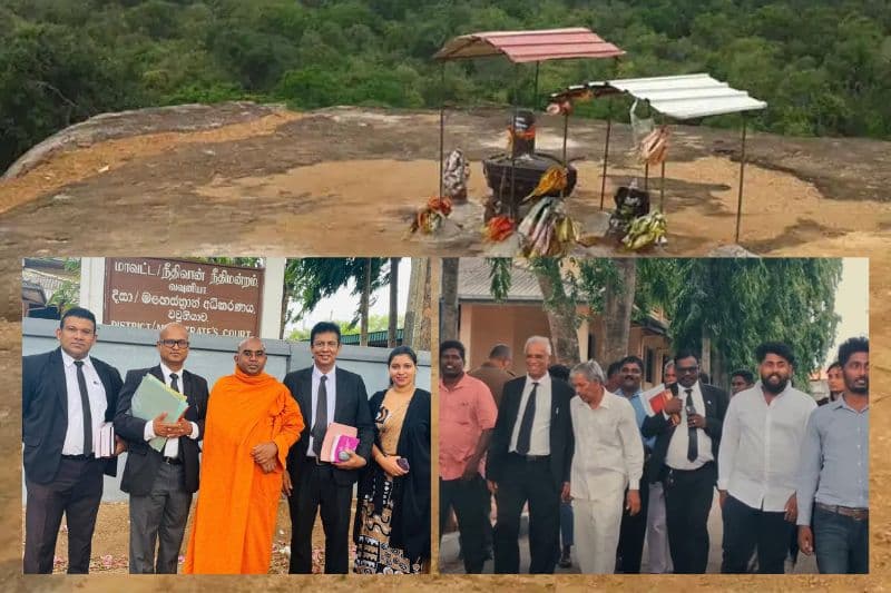 ආගම් දෙකක වන්දනාකරුවන් එකම තැනක පුදපූජා පැවැත්වීමට විරුද්ධ පොලිසියට උසාවිය හරස් වෙයි