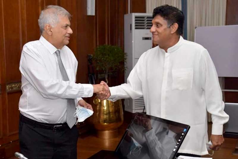 සඳුදා (12) රනිල් සහ සජිත් අතර හමුවක් !