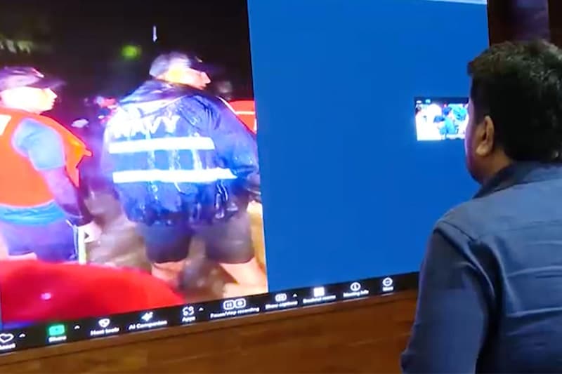 කලාඔය බස් අනතුරේ විපතට පත්වූවන් බේරාගැනීමේ මෙහෙයුම බලන්න ජනපති හිමිදිරියේම ඇවිත්