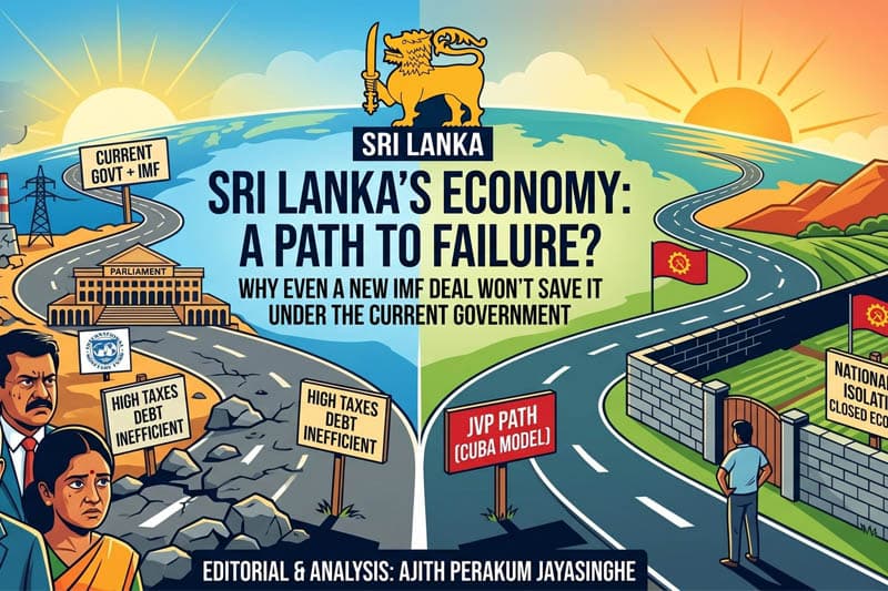 තවත් IMF වැඩසටහනකට ගියද වත්මන් ආණ්ඩුව සමග ශ්‍රී ලංකාවට ගොඩඒමක් නැත | Ajith Parakum