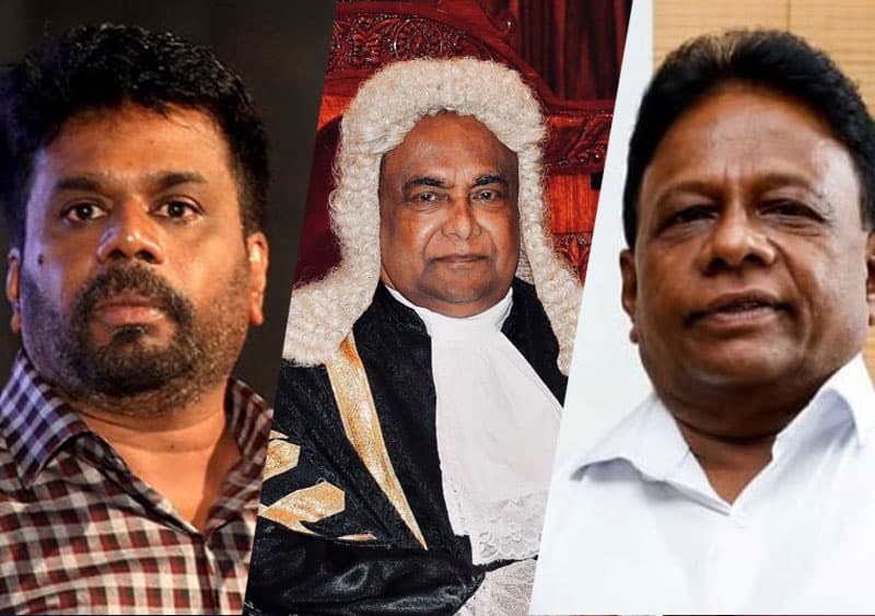 කතානායක විශ්වාස භංගයට අනුරලාගේ සහ ඩලස්ලාගේත් සහාය
