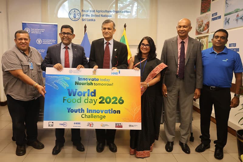 ආහාර අර්බුදයට විසඳුම් සෙවීමට තරුණ පරපුරට ජාතික වේදිකාවක්: ලෝක ආහාර දිනයට සමගාමීව දැවැන්ත වැඩපිළිවෙළක්