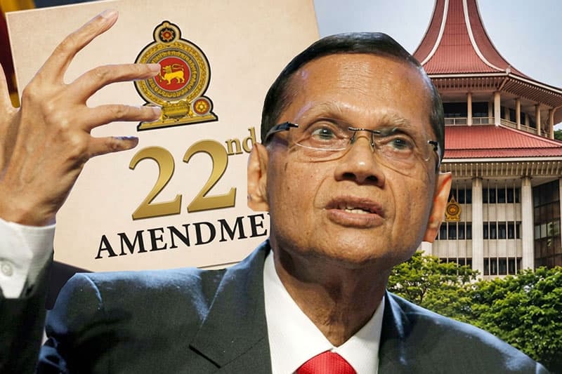 22 සංශෝධනය සහ අධිකරණ ස්වාධීනත්වය: මහාචාර්ය ජී. එල්. ගෙන් විග්‍රහයක්