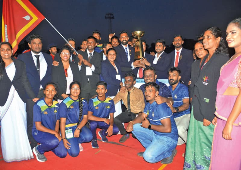 ජාතික යෞවන ක්‍රීඩා උළෙලේදී නව තරග වාර්තා 7ක් - පිට පිට 8 වැනි වරටත් ශූරතාව ගම්පහට