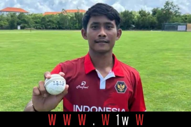 ගීඩ් ප්‍රියන්දන: ඉන්දුනීසියානු වේග පන්දු යවන්නා T20 ඕවරයක කඩුලු 5ක් ලබා ගත් පළමුවැන්නා වෙයි