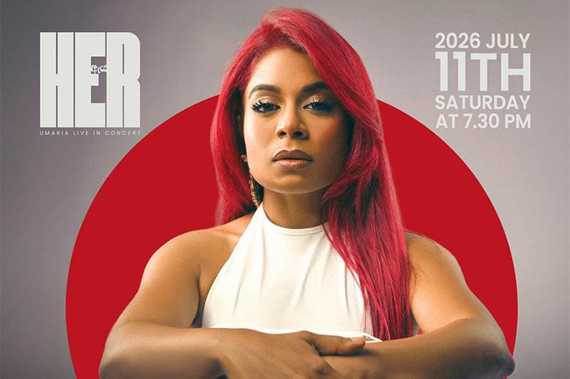 උමාරියාගේ පළමු දැවැන්ත 'HER' සෝලෝ ප්රසංගය ජූලි 11 දා! - සංගීතඥයන් 50ක සුපිරි ඔකෙස්ට්රාවක් සමඟ හැව්ලොක් පිටිය හොල්ලන්න සූදානම්