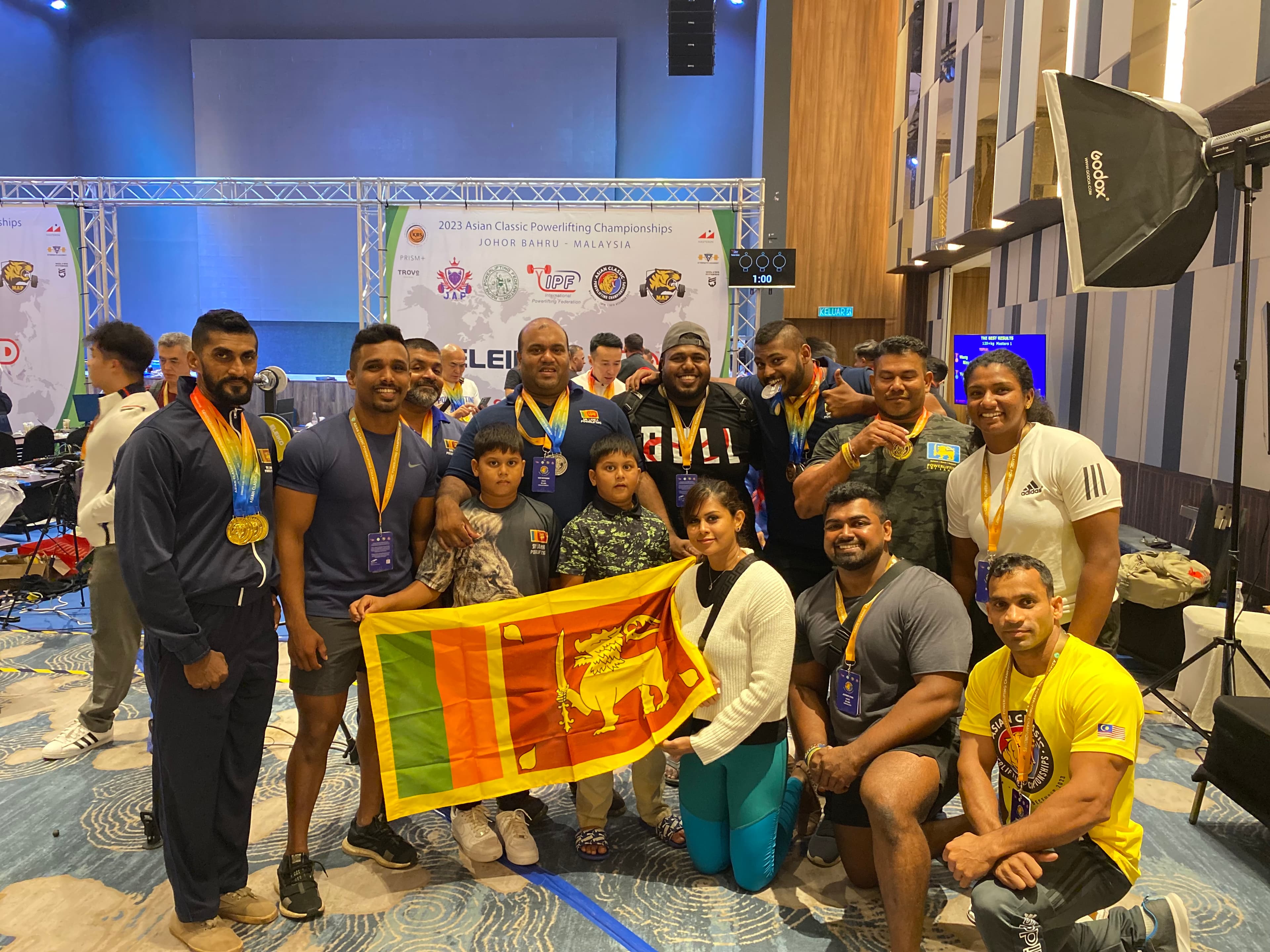 ආසියානු සවිඑසවීමේ ශූරතාවලියේදී ශ්‍රී ලංකාවට පදක්කම් 26ක්