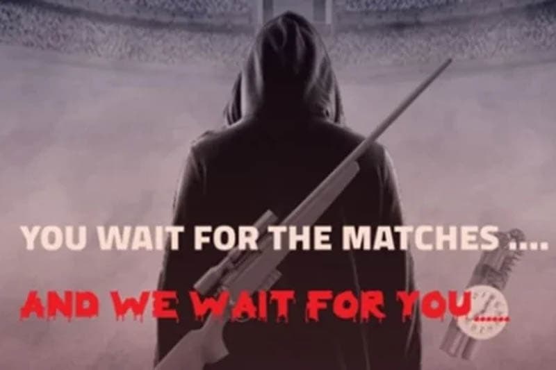 T20 ලෝක කුසලාන තර්ජනය: 'අපි උඹ එනතෙක් බලා ඉන්නවා' – ISIS