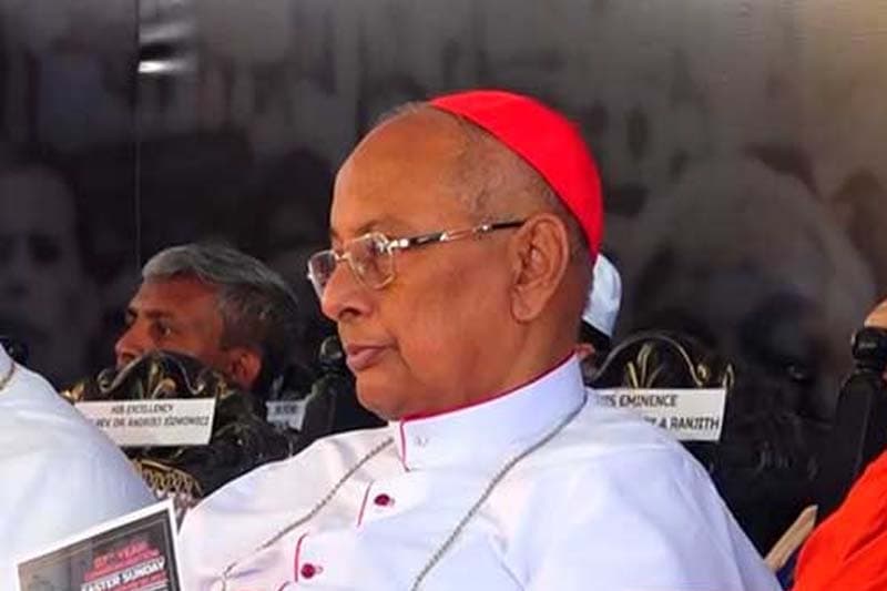 පාස්කු සැමරුමේදී කාදිනල් හිමිගෙන් නීතිපති දෙපාර්තමේන්තුවට චෝදනාවක්