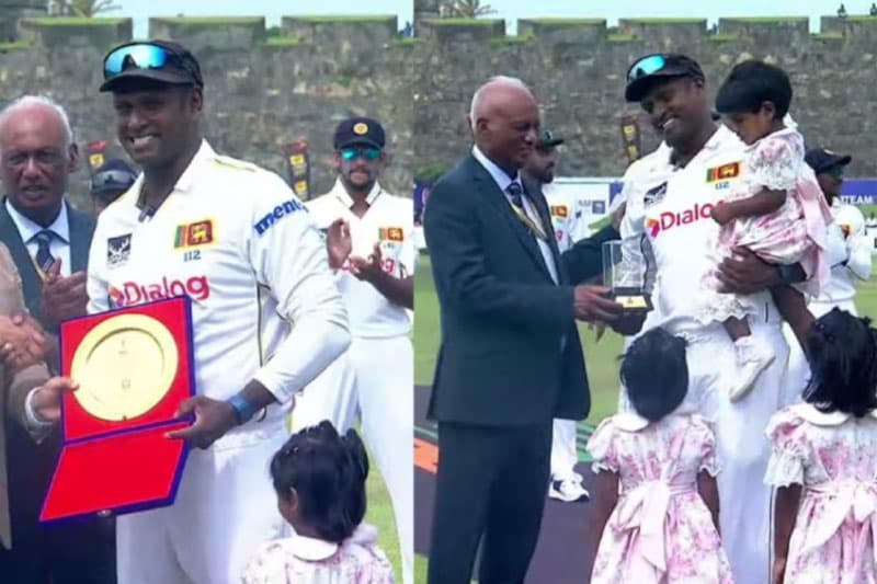 මැතිව්ස්ගේ අවසන් ටෙස්ට් තරගය වෙනුවෙන් ගාලු පිටිය සැරසෙයි