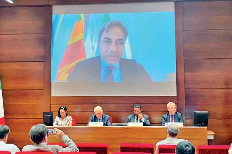 ඉතාලි ආයෝජකයන් ශ්‍රී ලංකාවට ආකර්ෂණය කර ගැනීමේ ව්‍යාපාරික සංසදය මිලාන් නගරයේදී සාර්ථකව අවසන් වෙයි