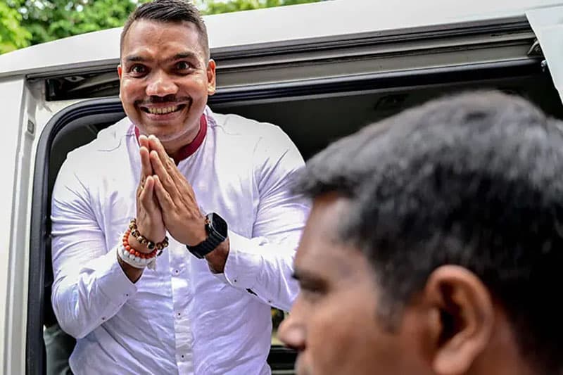 නාමල් රාජපක්ෂ ක්‍රිෂ් නඩුවේ සිව්වැනි සැකකරු ලෙස නම් කෙරේ