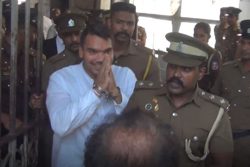 නාමල් රාජපක්ෂගේ ඇප ඉල්ලීම ප්‍රතික්ෂේපයි: ඔක්තෝම්බර් 13 දක්වා යළි රිමාන්ඩ්