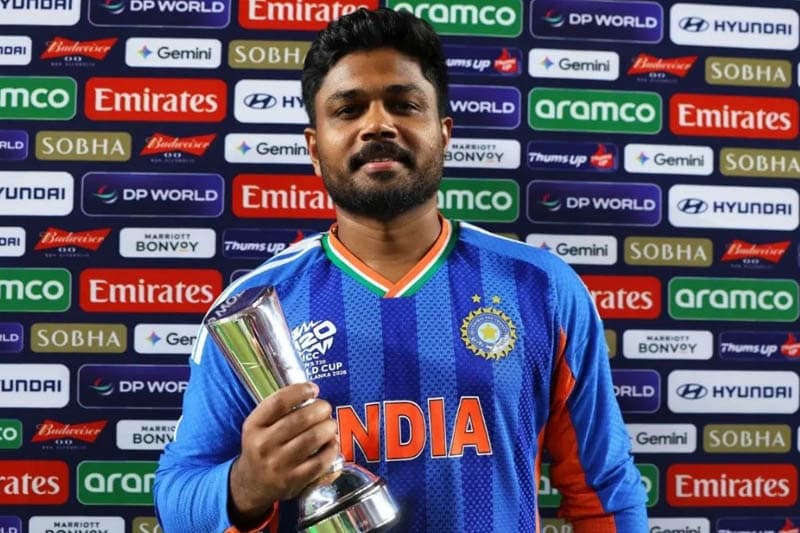සන්ජු සැම්සන් ඉනිම පහකට පමණක් ක්‍රීඩා කරමින් 2026 T20 ලෝක කුසලාන තරගාවලියේ වීරයා වෙයි
