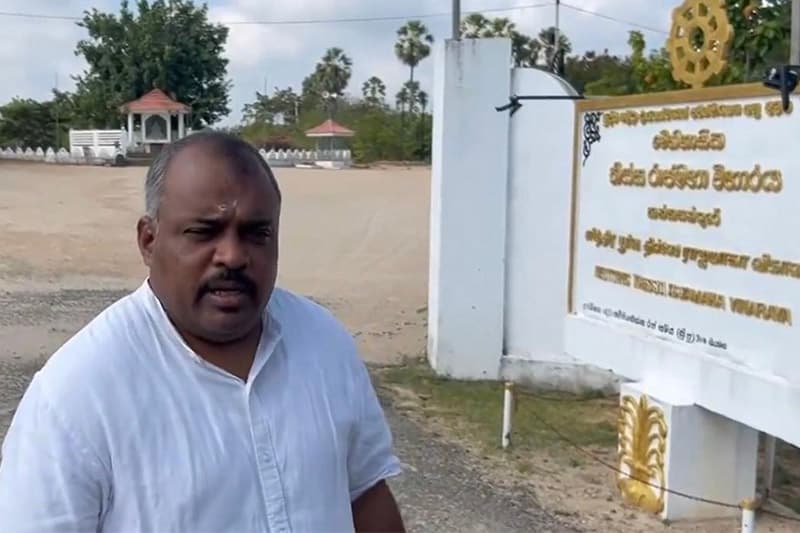  තිස්ස විහාරයට අල්ලාගත් උතුරේ ඉඩම් ඉල්ලන අරගලය පුළුල් කෙරෙන ලකුණු