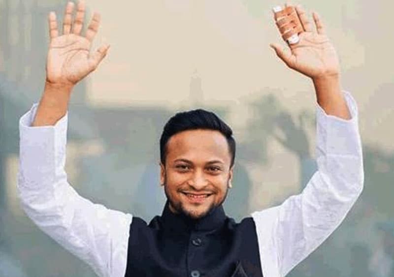 මැතිවරණයෙන් දිනු බංග්ලාදේශ ක්‍රිකට් නායකයා ගෙන් කම්මුල් පහරක්