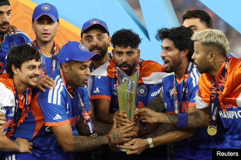 ඉන්දියාවෙන් වාර්තා පිට වාර්තා: සටනක් නැති තරගයකින් නවසිලන්තය පරදවා තෙවැනි T20 ලෝක කුසලානය දිනයි