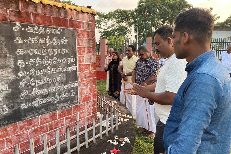 තිස් නම අවුරුද්දක් තිස්සේ යුක්තිය අහිමි මරාදැමූ 230ක් සැමරේ