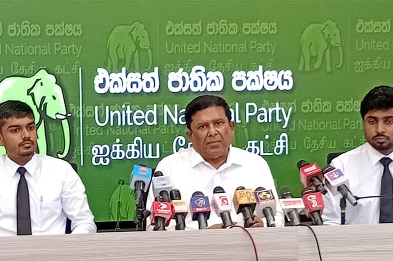 එජාපයෙන් වසර 20ක ජාතික ප්‍රතිපත්ති රාමුවක්