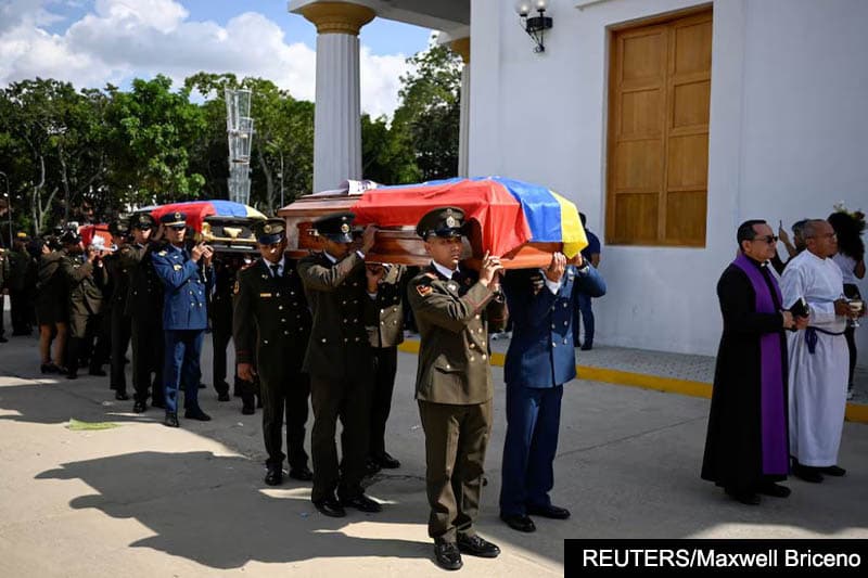 මදුරෝ අල්ලන මෙහෙයුමේදී වෙනිසියුලාවේ 100කට වැඩි පිරිසක් මරුට