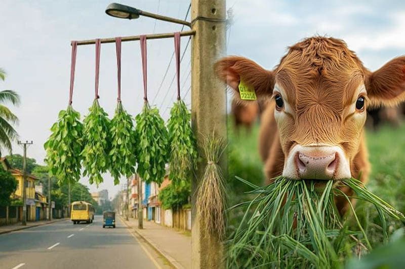 පාරවල් දෙපැත්තේ එල්ලනවාට වඩා තණකොළ වලින් ගත හැකි වැඩ තිබේ