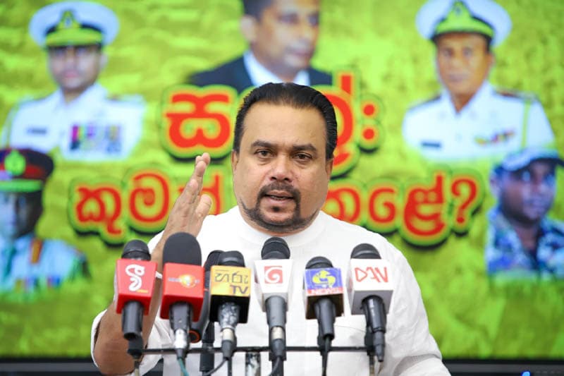 සුරේෂ් සලේ අත්අඩංගුවට ගැනීම, දෙමළ ඩයස්පෝරාවේ උවමනා ඉටු කරන්න දියත් කළ 'දේශපාලන මෙහෙයුමක්' - විමල් වීරවංශ
