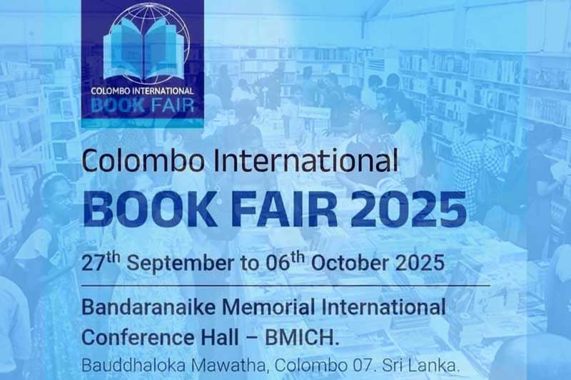 'කොළඹ ජාත්‍යන්තර ‌පොත් ප්‍රදර්ශනය' සැප්. 27 සිට ඔක්. 06 දක්වා