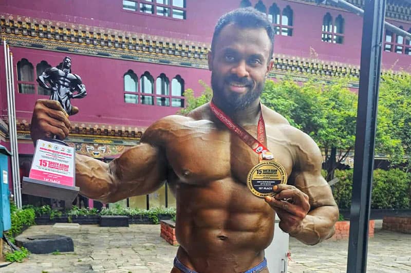 දකුණු ආසියානු කායවර්ධන සහ පිසික් ක්‍රීඩා තරගාවලිය : අශේන් මදුරසිංහට රන් පදක්කමක්