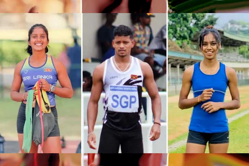 දකුණු ආසියාවේ වේගවත් ම ක්‍රීඩකයා සහ ක්‍රීඩිකාව ශ්‍රී ලංකාවෙන්