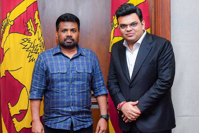 'AKD - ජයි ශා හමුව මැදින් ආ ‘ඩේලි මිරර්’ ක්‍රිකට් කුණාටුව: බ්ලැක්ලිස්ට් කතාව බොරුවක්ද?'