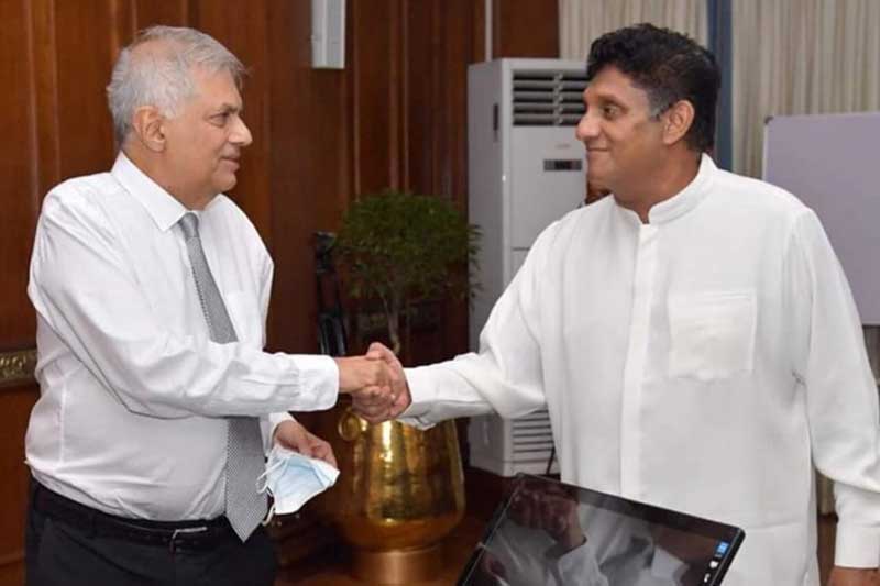 සජිත්ගේ දේශපාලන සතිය : රනිල්ගේ නිවසට ගිය සජිත් කියූ සංවේදී කතාව