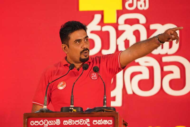 ' හිස්තැන පුරවන්න වම ගොඩ නගමු! ' - දුමින්ද නාගමුව