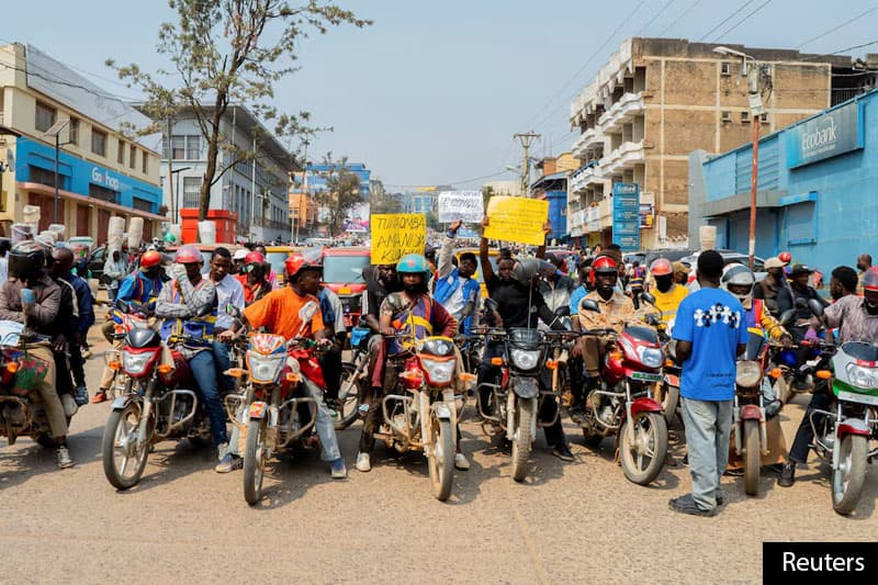 ආණ්ඩුක්‍රම ව්‍යවස්ථා සංශෝධනයට එරෙහිව නැගෙනහිර කොංගෝවේ දැවැන්ත විරෝධතා