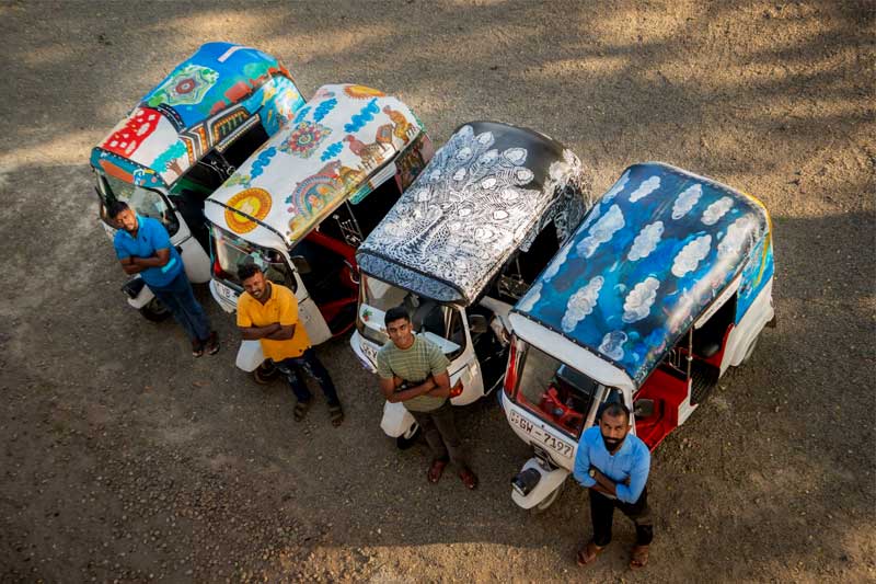 2026 මාතර කලා උළෙල ත්‍රීරෝද රථ ‘ජංගම සිතුවම්’ සංචාරක කර්මාන්තයේ නව මාවතක්