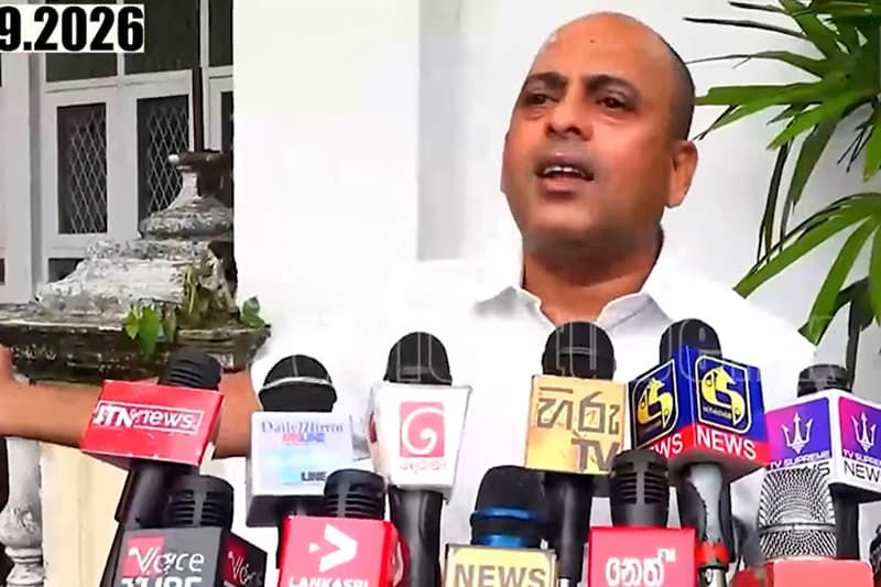 'සජබය එජාපය සමඟ පමණයි: වෙනත් සන්ධානවලට අපි නැහැ' | මරික්කාර් සජබේ ස්ථාවරය කියයි
