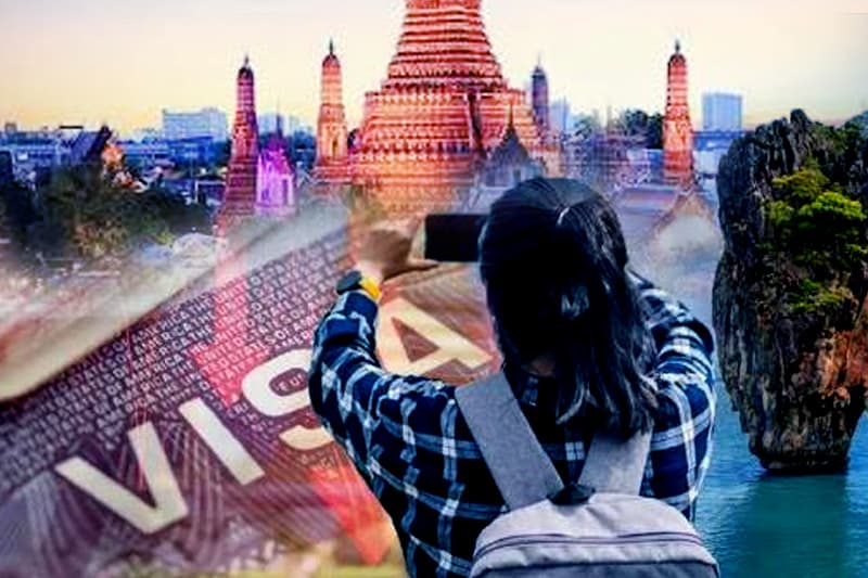 තායිලන්තයේ වීසා නිදහස් පහසුකම ලබන 15 වැනිදා සිට වෙනස් වෙයි