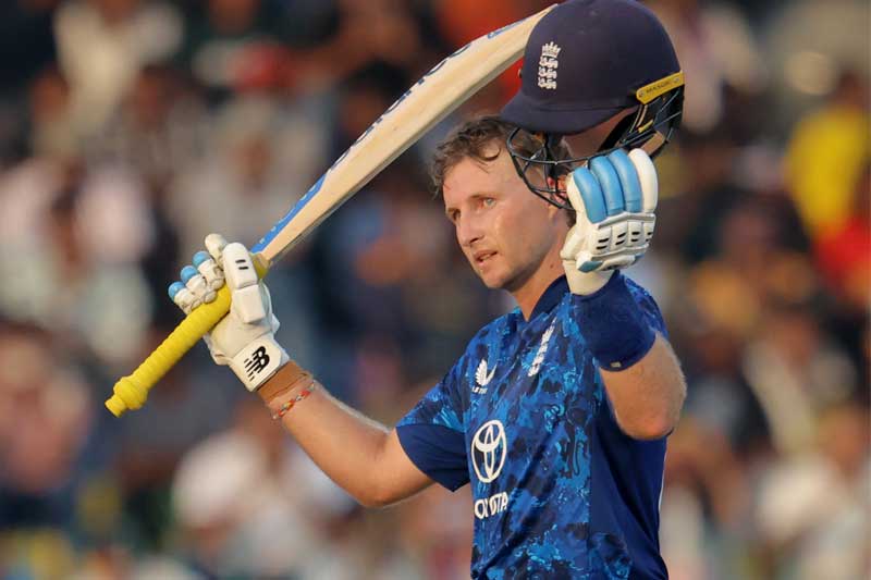 එංගලන්තයේ ජෝ රූට් Test සහ ODI ශෛලීන් දෙකේම ශතක 20ක් හෝ ඊට වැඩියෙන් ලබා ගත් අට වැනි පිතිකරුවා වෙයි
