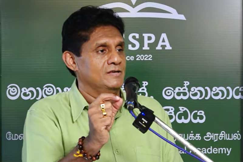 සජිත් ප්‍රේමදාස ගෙන් ආණ්ඩුවට රතු එළියක් !